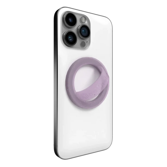 Ring Thing - MagSafe Compatible Silicone Ring - Glitter Pink (Halo icon)