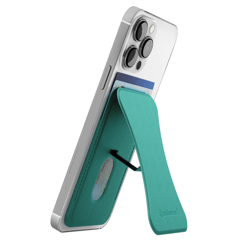 MagSafe Compatible Wallet with Kickstand - Seafoam Green (Halo icon sha256 ece54715682d178ed34ae6b928891b0f99186d1a72fae137c974ea765cb37e00)