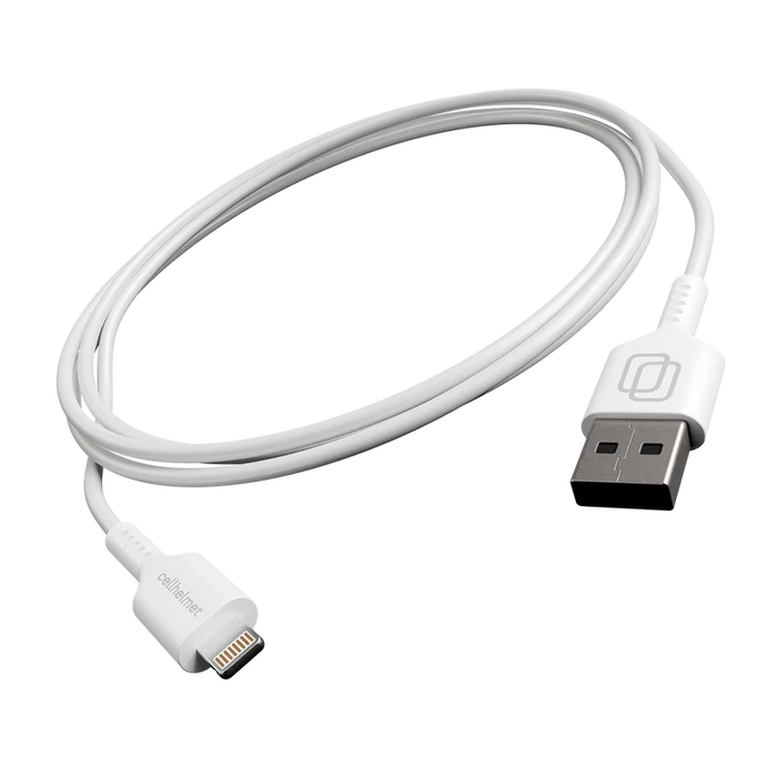Lightning to Type-A Charge/Sync Cable - 3ft Round (Halo icon)