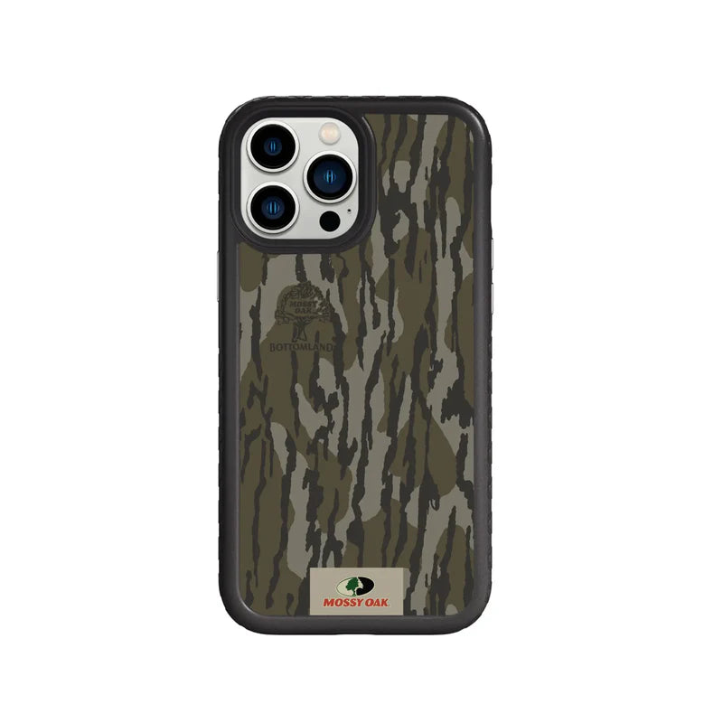 Mossy Oak - Fortitude For iPhone 13 Pro Max (6.7") 2021 Onyx Black - Bottomland Orig (Halo icon sha256 4881ba3771e01c5150a484e3c3169a95bfcfaf2e96038c1af3ad2517490c6eab)