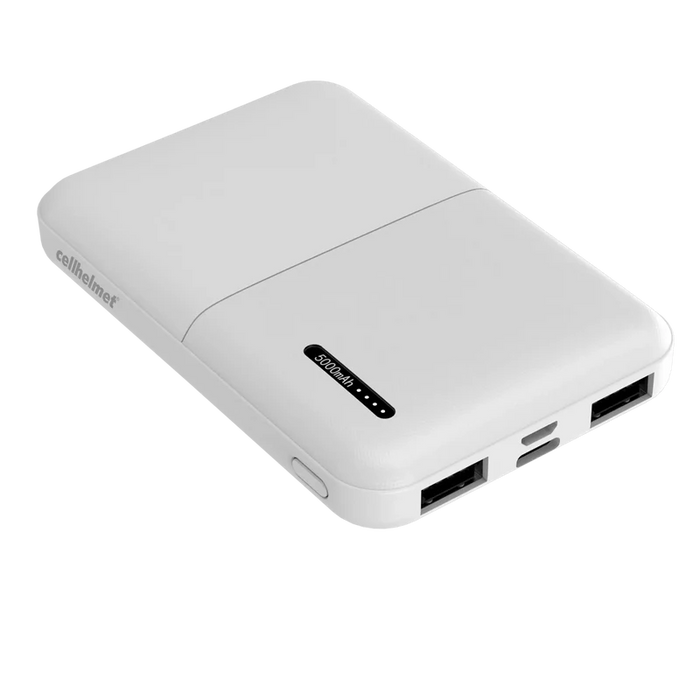 5K mAh Power Bank - Two type A ports and One type C (Halo icon sha256 a6f0e9493688a36028134917d29ed16215253787adbfe2cc6260d20112d33f8a)