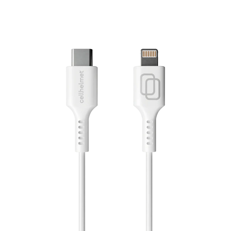 Lightning Charge Cable Type C for Apple - 1ft Round (Halo icon)