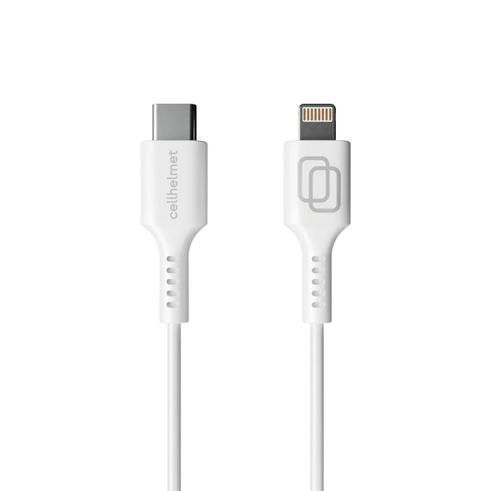 Lightning Charge Cable Type C for Apple - 1ft Round (Halo icon)