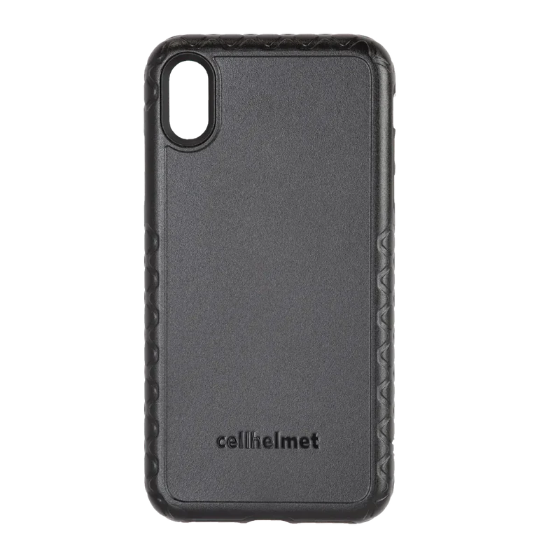 iPhone XS Max Black Case (Halo icon)