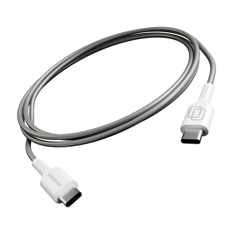 Type-C to Type-C Charge/Sync Cable - 3ft Round (Halo icon)