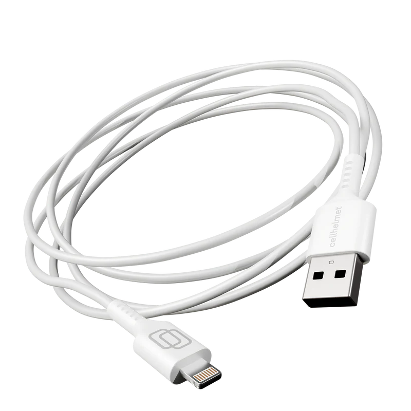 Lightning to Type-A Charge/Sync Cable - 6ft Round (Halo icon)