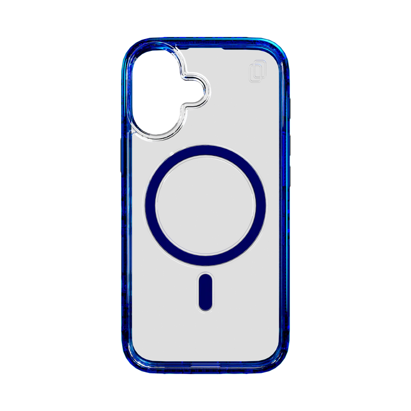 Magnitude Series for iPhone 16 - Bermuda Blue (Halo icon)