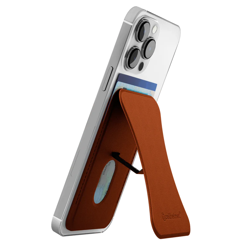 MagSafe Compatible Wallet with Kickstand - Brown (Halo icon sha256 f8a57497d82f85f89db7de346504c1b76a43df59f919c8a9371244db85ef67df)