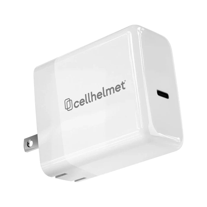 45W PD Wall Plug - White (Halo icon)