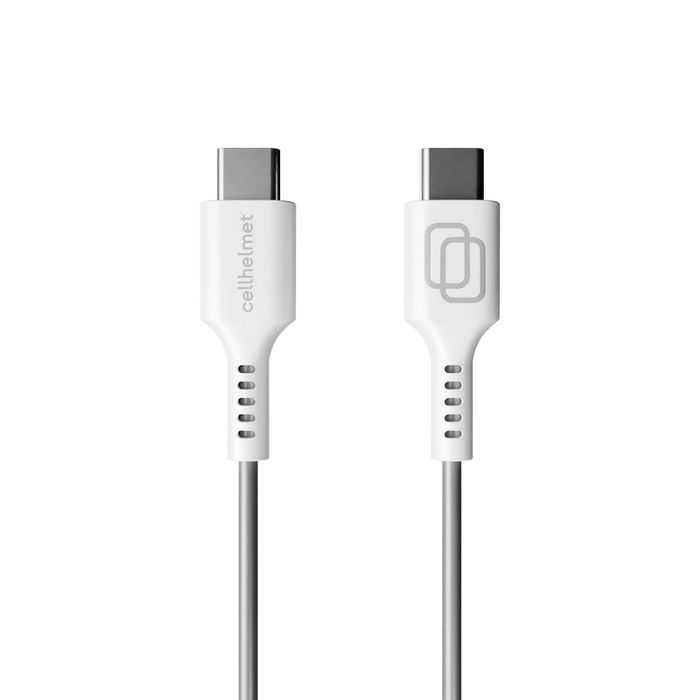 Type-C to Type-C Charge/Sync Cable - 1ft Round (Halo icon)