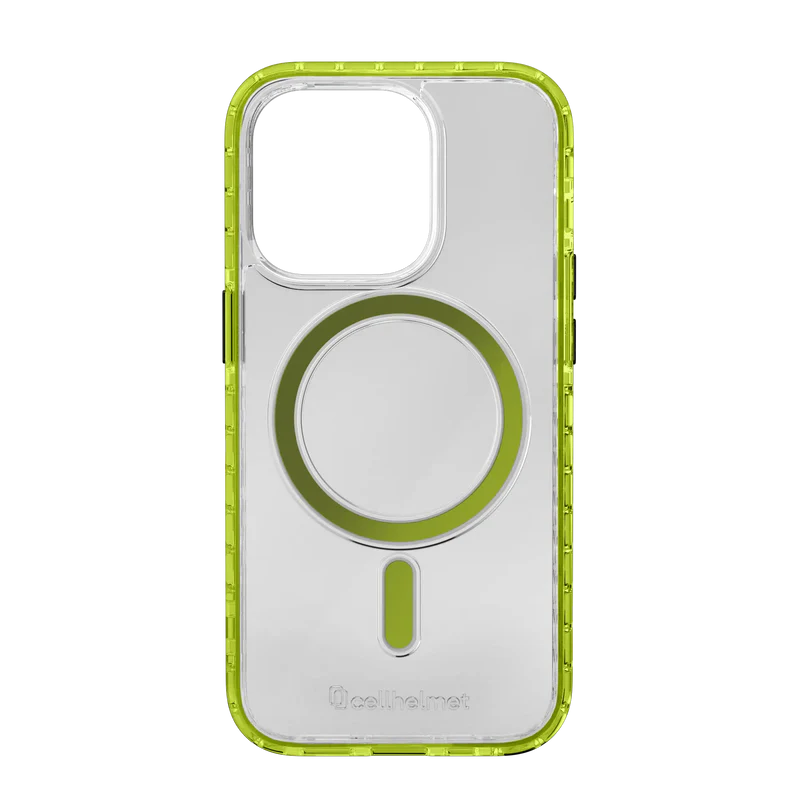 Magnitude Series - MagSafe Compatible - for iPhone 14 Pro (6.1") 2022 Electric Lime (Halo icon)
