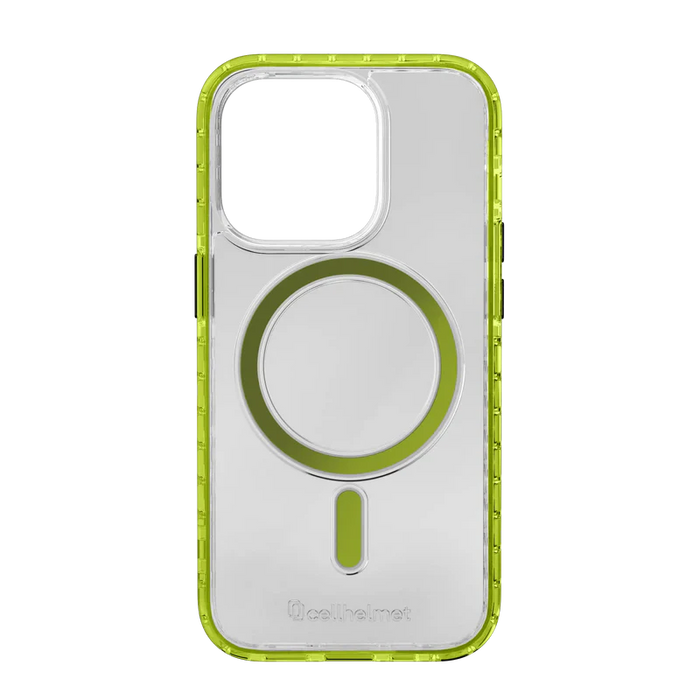 Magnitude Series - MagSafe Compatible - for iPhone 14 Pro (6.1") 2022 Electric Lime (Halo icon)