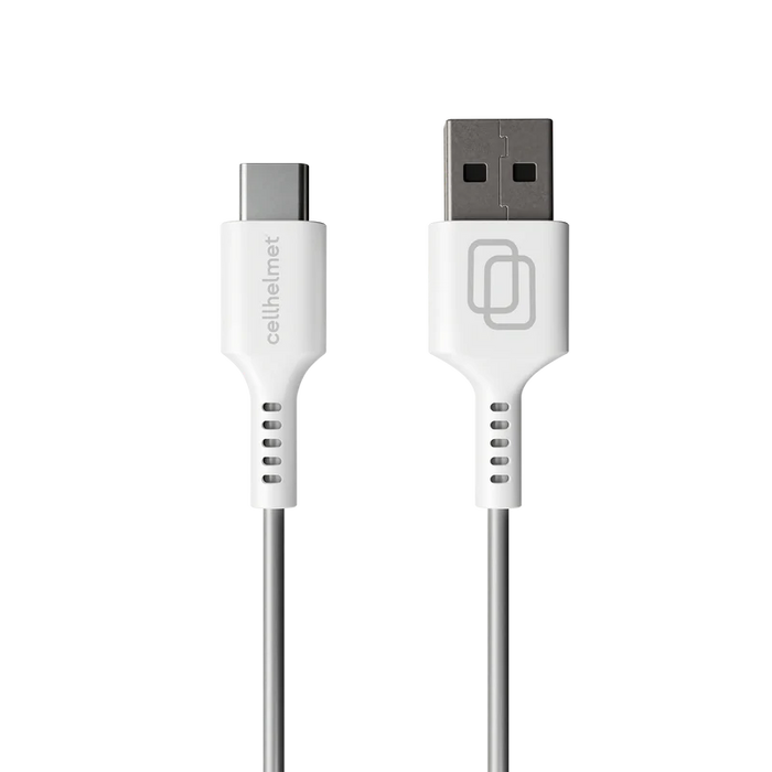 Type-C to Type-A USB Charge/Sync Cable - 1ft Round (Halo icon)