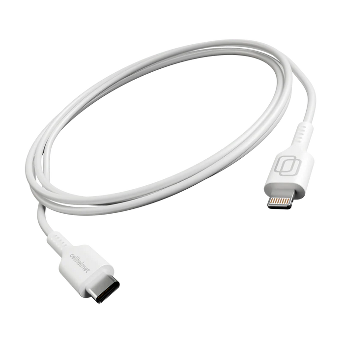 Lightning Charge Cable Type C for Apple - 3ft Round (Halo icon)