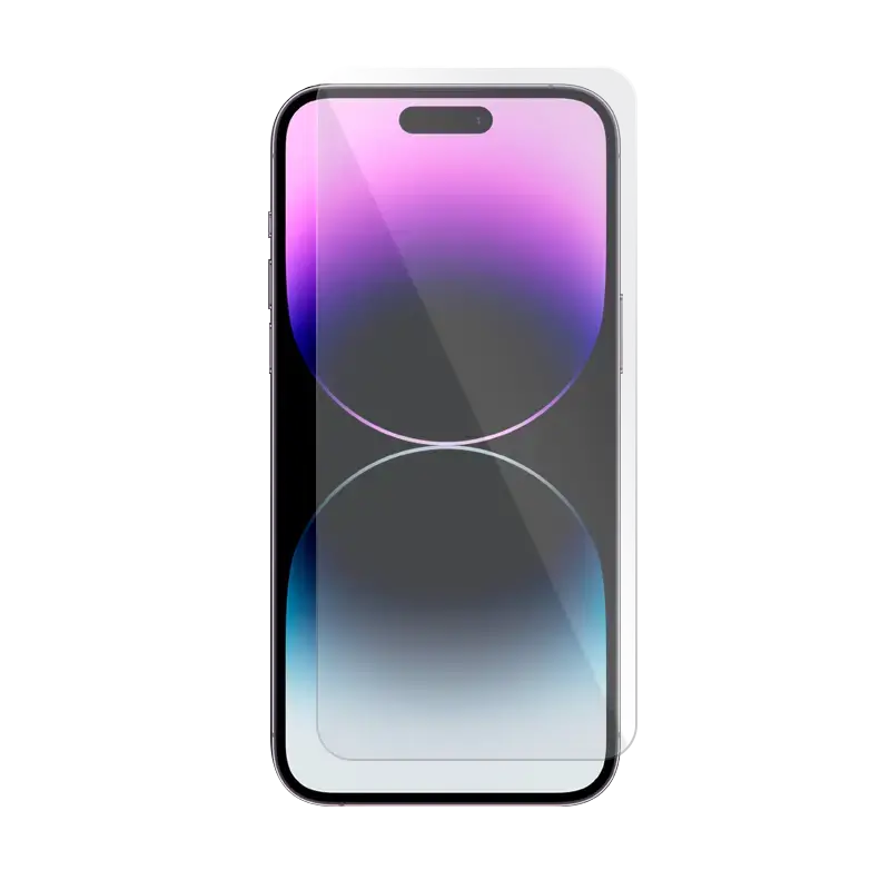 iPhone 15 Plus Clear Screen Protector (Halo icon)
