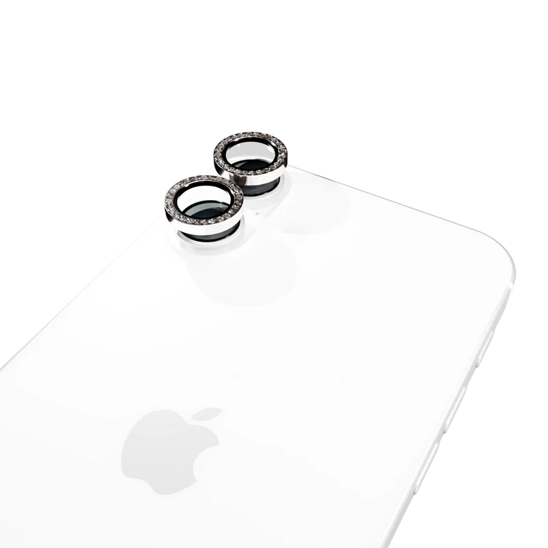 Tempered Camera Glass for iPhone 17 / iPhone 16 / 16 Plus (individual lens covers) - Crystals (Halo icon sha256 6707f7966d08461282109ae91ca9efe73e40a547b8231ac5eb268abb0477bf9e)