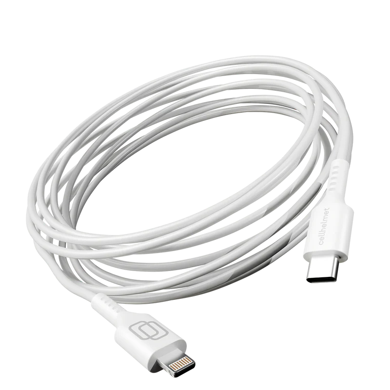 Lightning Charge Cable Type C for Apple - 10ft Round (Halo icon)