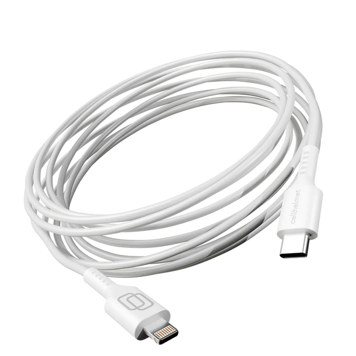 Lightning Charge Cable Type C for Apple - 10ft Round (Halo icon)
